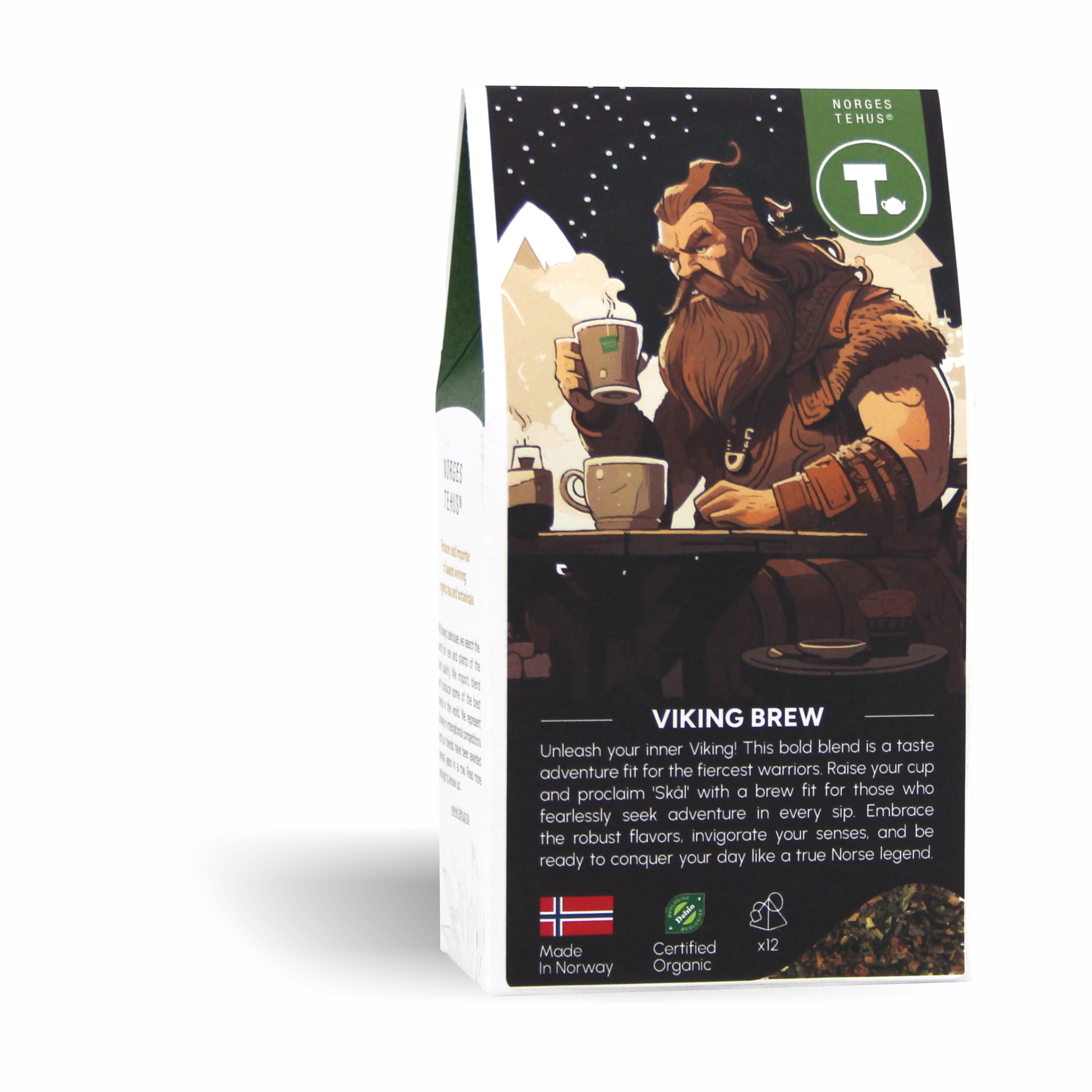 Viking Brew - Organic Tea bags - Norwegian heritage selection | Nortea