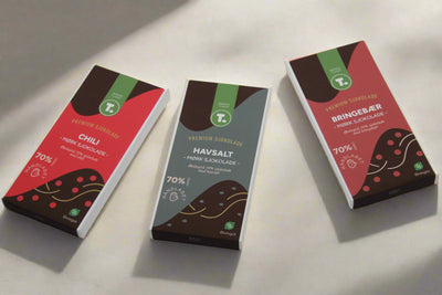 Dark chocolate 70% - Licorice - organic