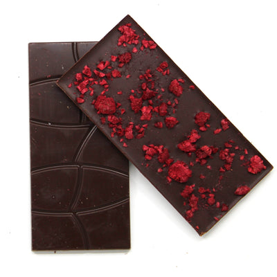Dark chocolate 70% - Raspberry - organic