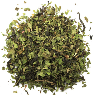 Grønn te med peppermynte